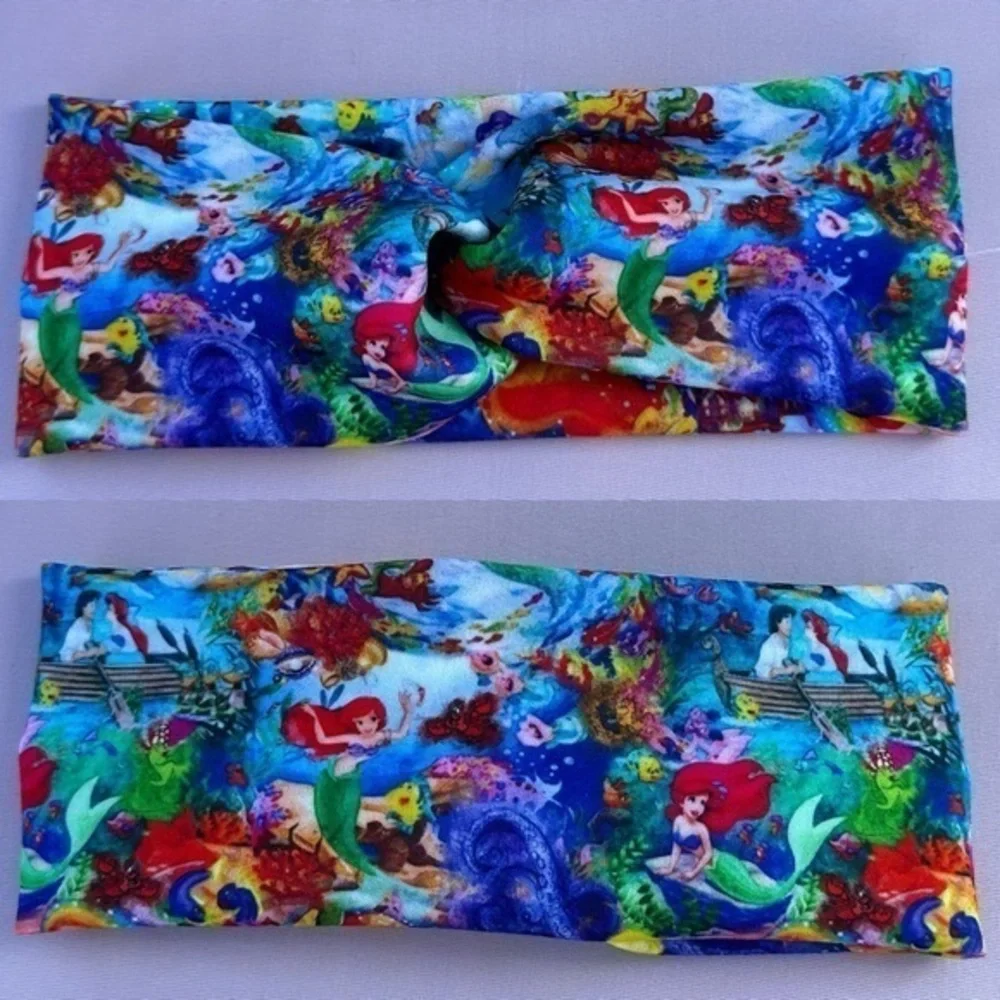 Ariel little mermaid twist front headband new